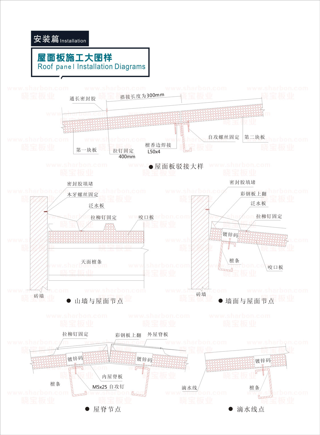 晓宝板业安装指导